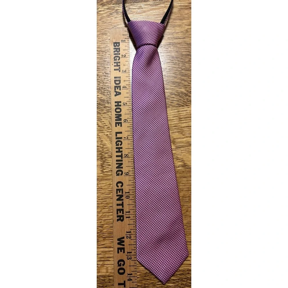 youth ralph lauren zippered adjustable silk‎ tie